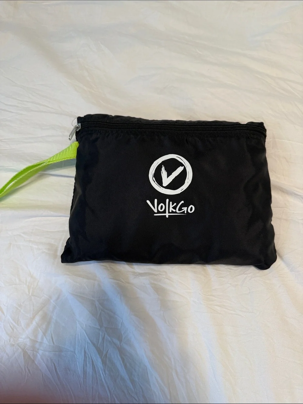 Men's Black Backpack with Neon Yellow Accents